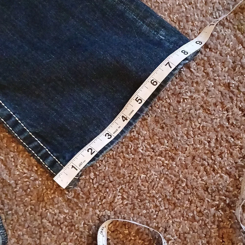 Vigoss the new York bootcut blue jeans size 5/6 - Picture 15 of 16